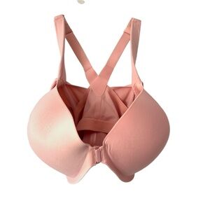 NWOT Victoria's Secret Knockout Sports bra Pink Front Closure SZ 38DDD